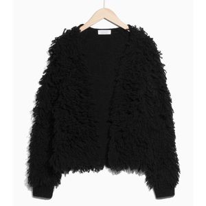 Other Stories Shaggy Wool-Blend Knit